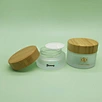 Bamboo Cap Glass Jar
